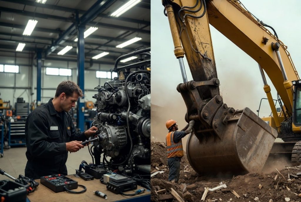 Diesel Mechanic vs Heavy Equipment Mechanic: What is the Difference?