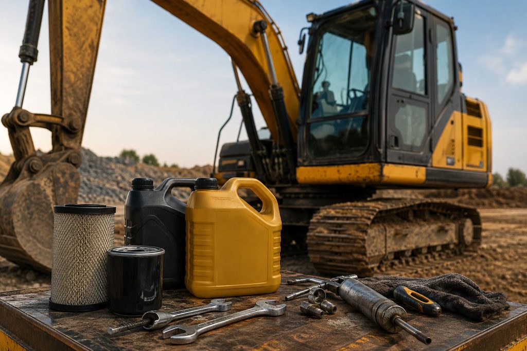 Excavator Servicing